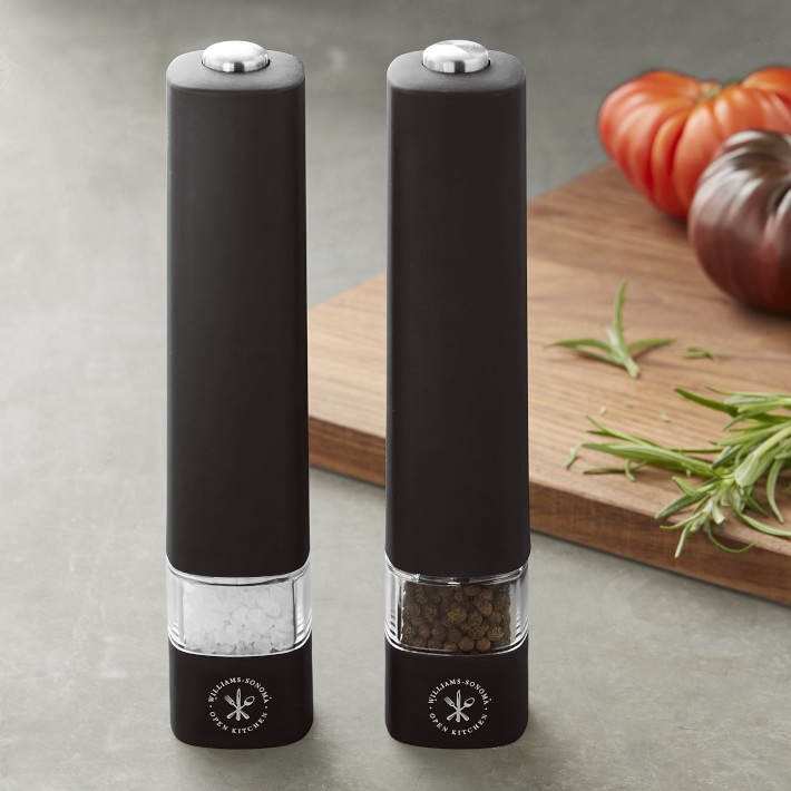 Open Kitchen by Williams Sonoma Electric Salt & Pepper Grinder Set Williams Sonoma