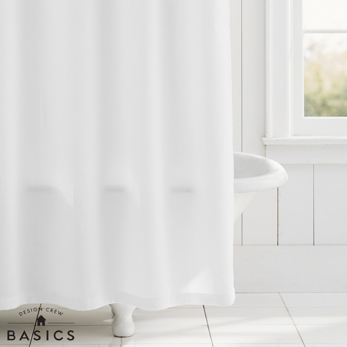 Design Crew Basics Shower Curtain Williams Sonoma