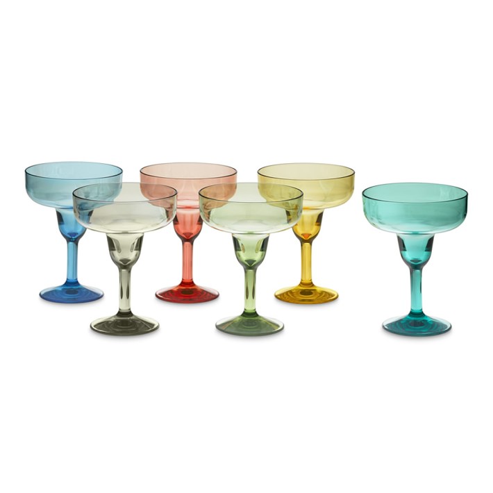 margarita glasses set of 6