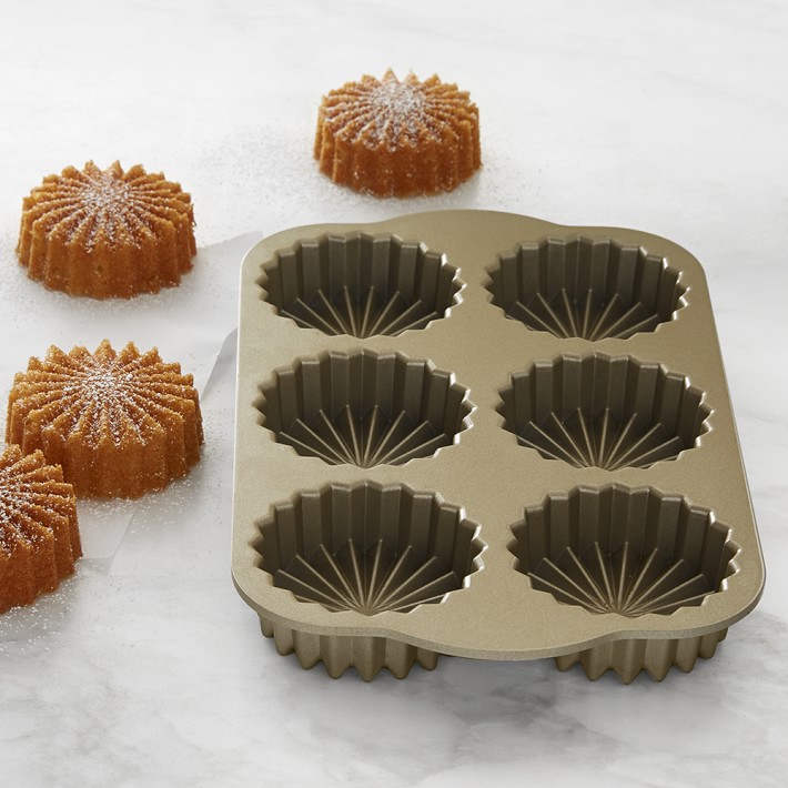 Nordic Ware Medallion Cakelet Pan Williams Sonoma