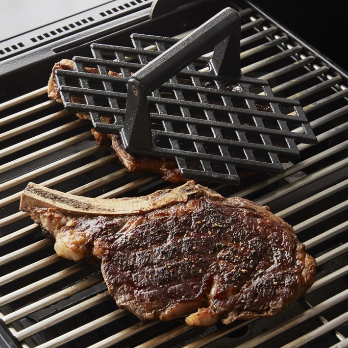 CastIron Grill Press Williams Sonoma