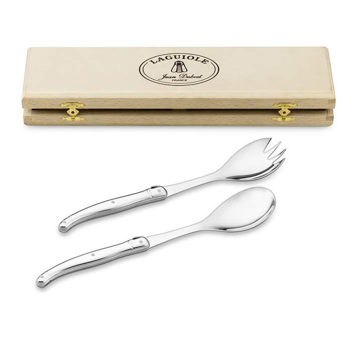 Jean Dubost Laguiole StainlessSteel Serving Set Williams Sonoma