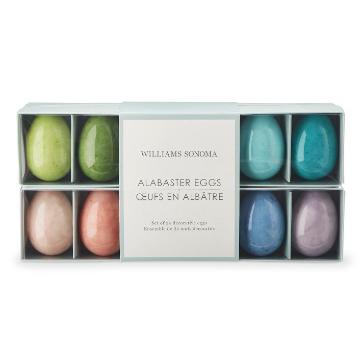 Williams Sonoma Alabaster Eggs