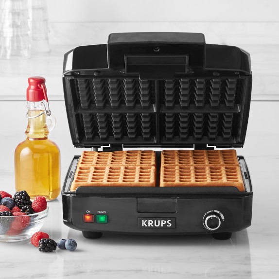 krups waffle maker how to use