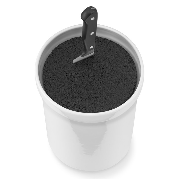 Ceramic Knife Holder with Kapoosh® Insert Williams Sonoma CA