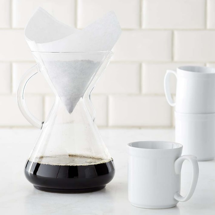 6-Cup Pour-over Coffeemaker Exclusive Packaging Chemex Glass Handle 