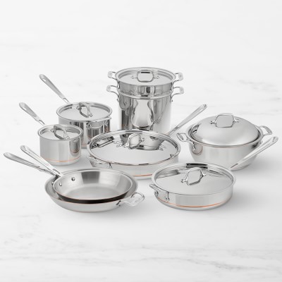 All-Clad Copper Core 10-Piece Cookware Set | Williams Sonoma