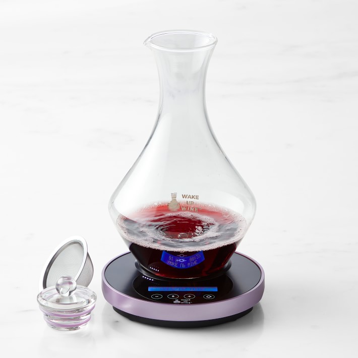 Wake Up Wine Pro Electric Decanter Williams Sonoma CA Williams Sonoma