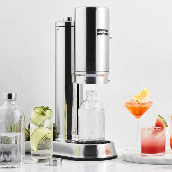 Aarke Carbonator Pro with Glass Bottle | Williams Sonoma