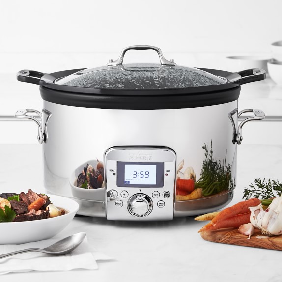 all clad slow cooker temperatures