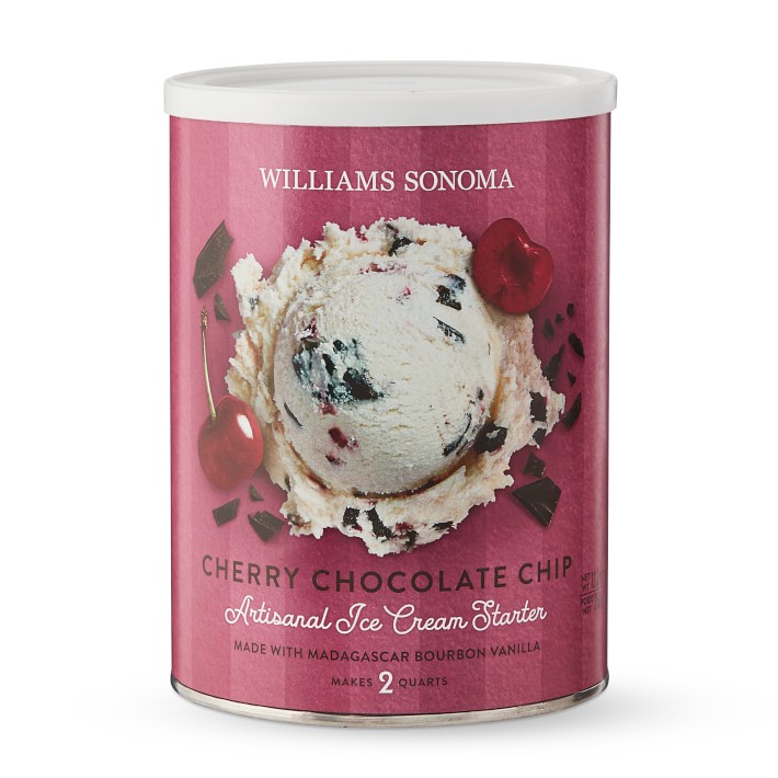 Williams Sonoma Cherry Chocolate Chip Ice Cream Starter Williams
