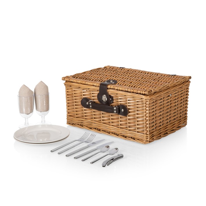 Naples Picnic Basket Williams Sonoma