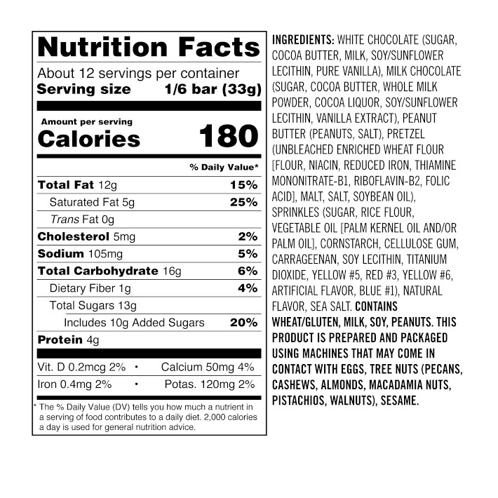 PEANUTS™ Peanut Butter Pretzel Bark Williams Sonoma