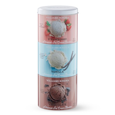 Williams Sonoma Ice Cream Sampler in Tin, Set of 2