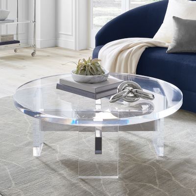 soho round coffee table