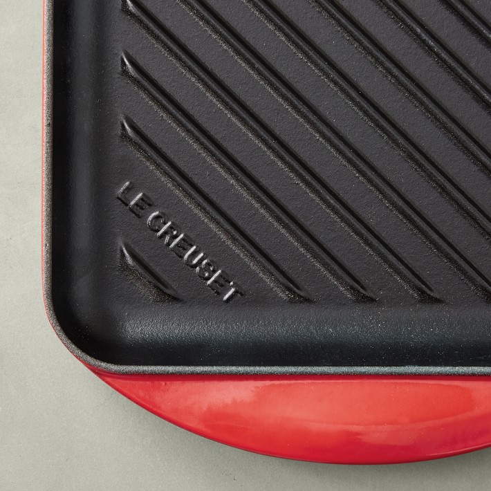 Le Creuset Cast Iron Skinny Grill Pan Williams Sonoma