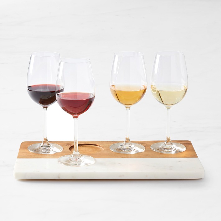 Williams Sonoma x Mark & Graham Wood & Marble Wine & Cheese Tasting