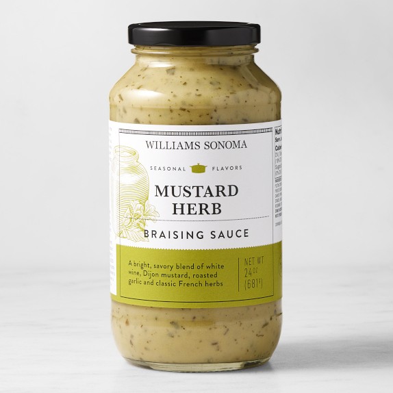Williams Sonoma Braising Sauce, Mustard Herb Williams Sonoma
