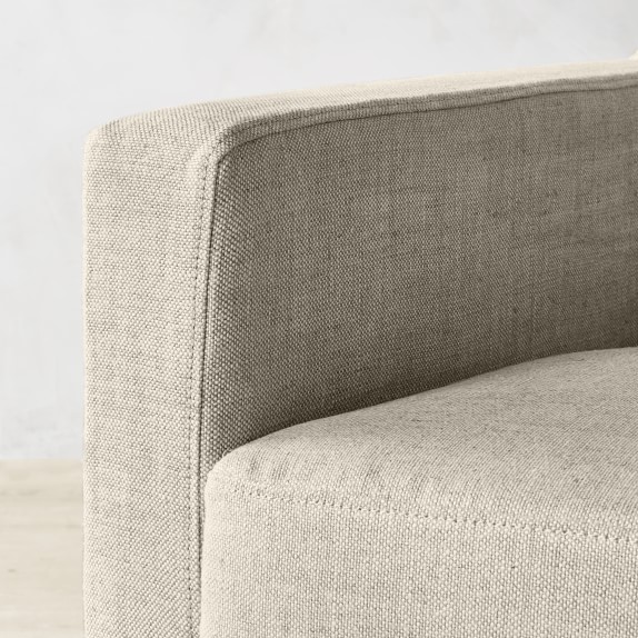 linen slipcover swivel chair