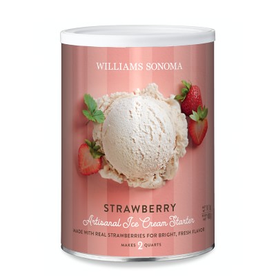 Williams Sonoma Strawberry Ice Cream Starter, Set of 4