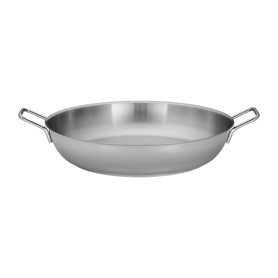 Demeyere Resto StainlessSteel Paella Pan Williams Sonoma
