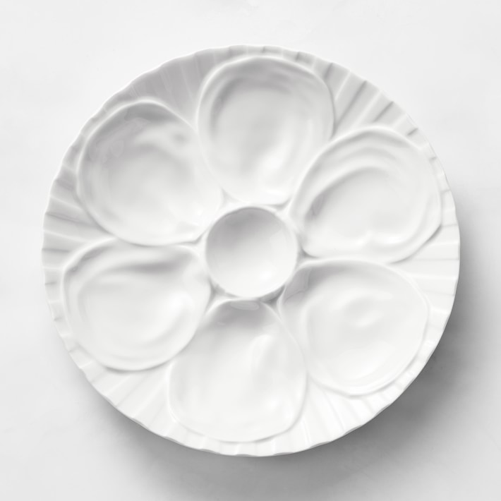 Pillivuyt Porcelain Oyster Plate
