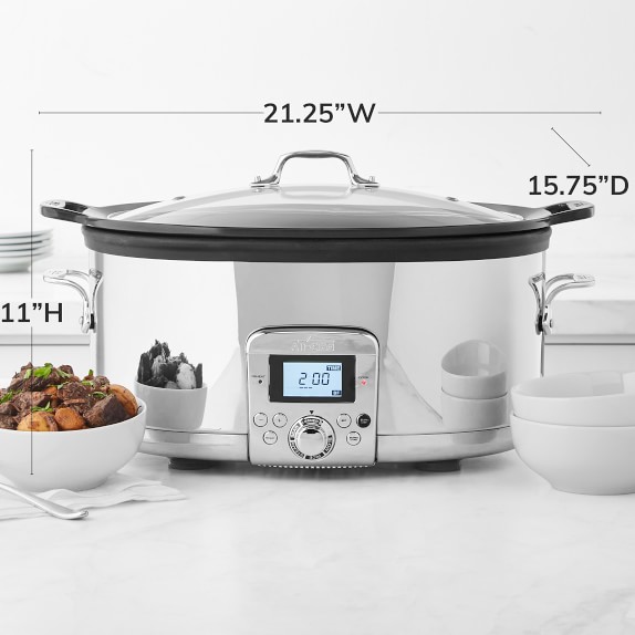 all clad 7 qt electric slow cooker