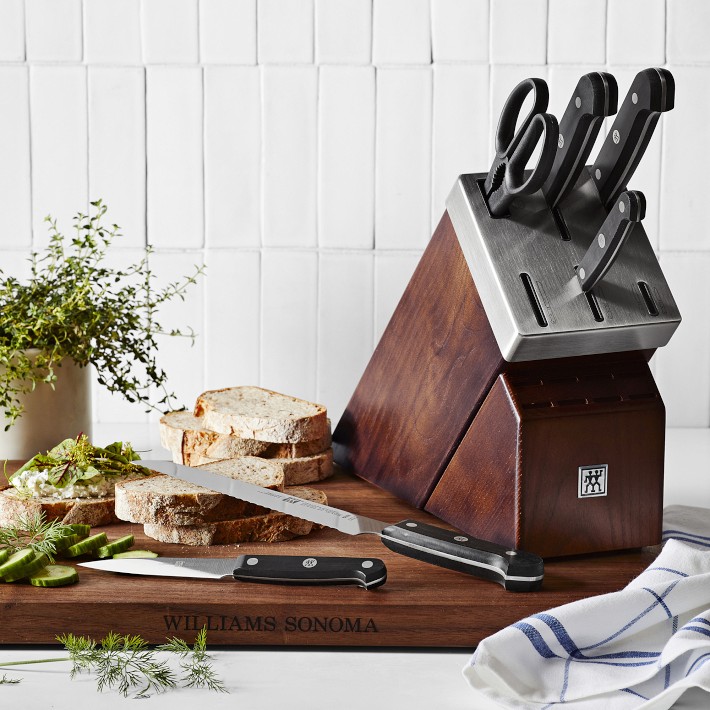 Zwilling Pro 7Piece Self Sharpening Knife Set Williams Sonoma