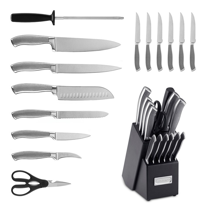 Cuisinart Classic Graphix Knife Block, Set of 15 Williams Sonoma