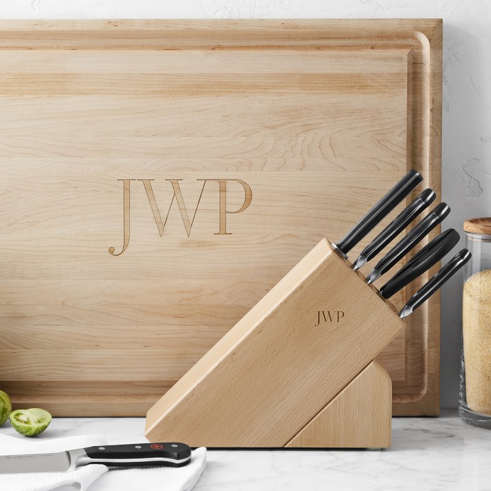 Williams Sonoma Prep Cutting & Carving Board, Maple Williams Sonoma