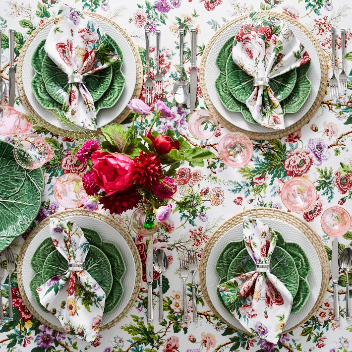 Spring Floral Tablecloths | Williams Sonoma