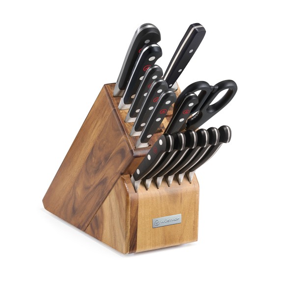 Wüsthof Classic Knife Block, Set Of 15 | Williams Sonoma