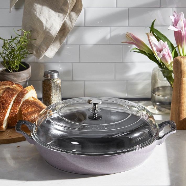 Staub Enameled Cast Iron Everything Pan, 3 1/2Qt. Williams Sonoma CA
