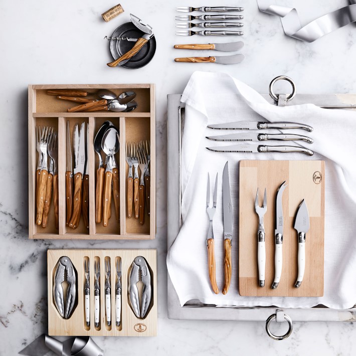 Laguiole Jean Dubost Seafood Tools Gift Set Williams Sonoma