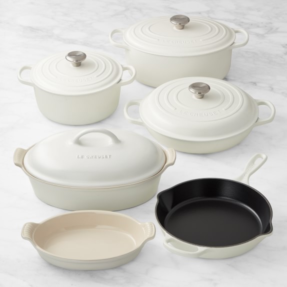 Le Creuset Mixed Material 10Piece Cookware Set Williams Sonoma