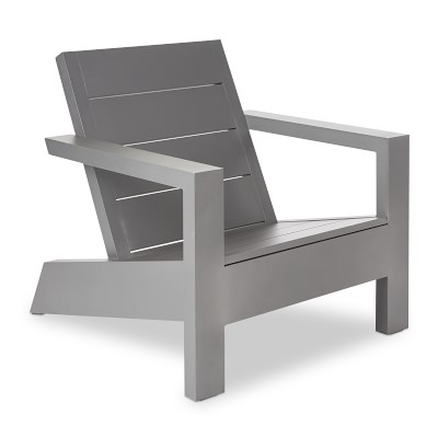 Larnaca Ourdoor Metal Deck Chair | Patio Furniture | Williams Sonoma