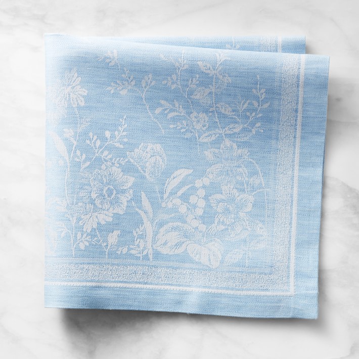Spring Jacquard Napkins, Set of 4 Williams Sonoma CA Williams Sonoma