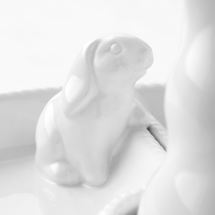 Sculptural Bunny Lazy Susan Williams Sonoma