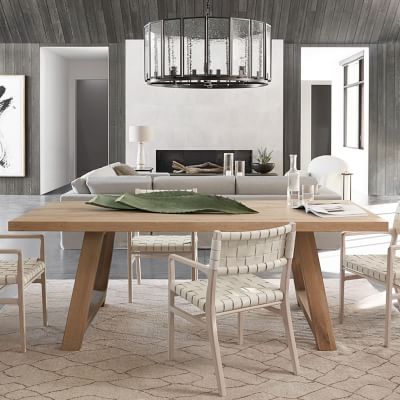 canyon concrete 86 rectangular table