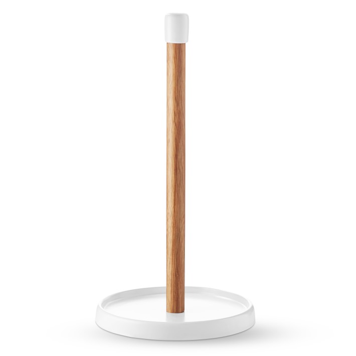Matte White Paper Towel Holder Williams Sonoma CA Williams Sonoma