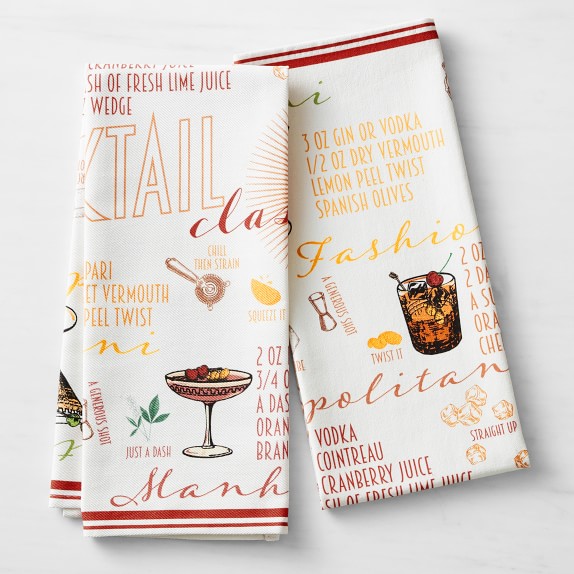 Cocktail Towels Set Of 2 Williams Sonoma   Img26c 