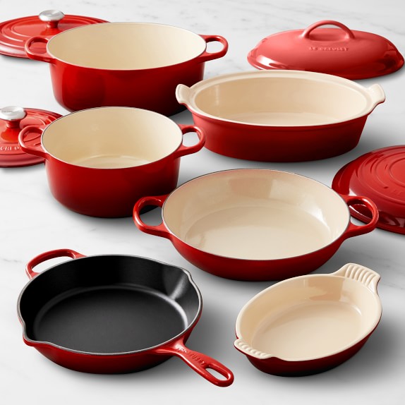 Le Creuset Mixed Material 10Piece Cookware Set Williams Sonoma