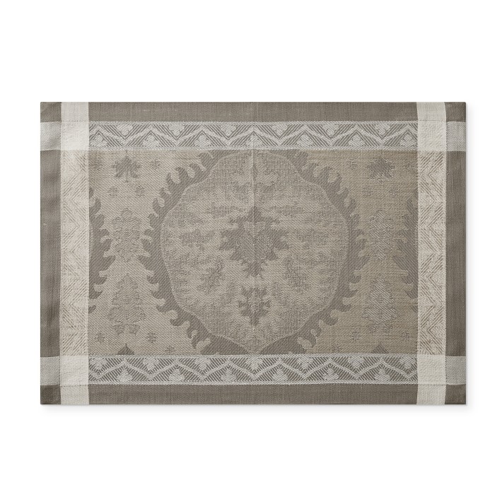 Sorrento Tile Jacquard Placemat | Williams Sonoma