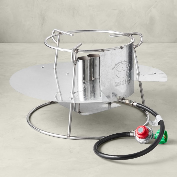 King Kooker StainlessSteel Double Outdoor Jet Cooker Williams Sonoma