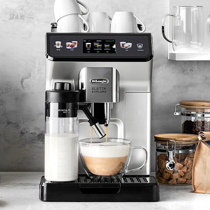  De'Longhi Eletta Explore Fully Automatic Espresso Machine with  Cold Brew: Home & Kitchen
