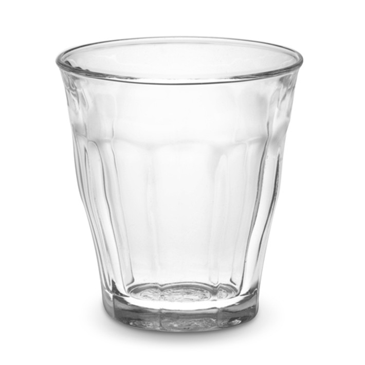 Duralex Picardie Glass Drinking Glasses - Set of 6 - 3.25 oz ...