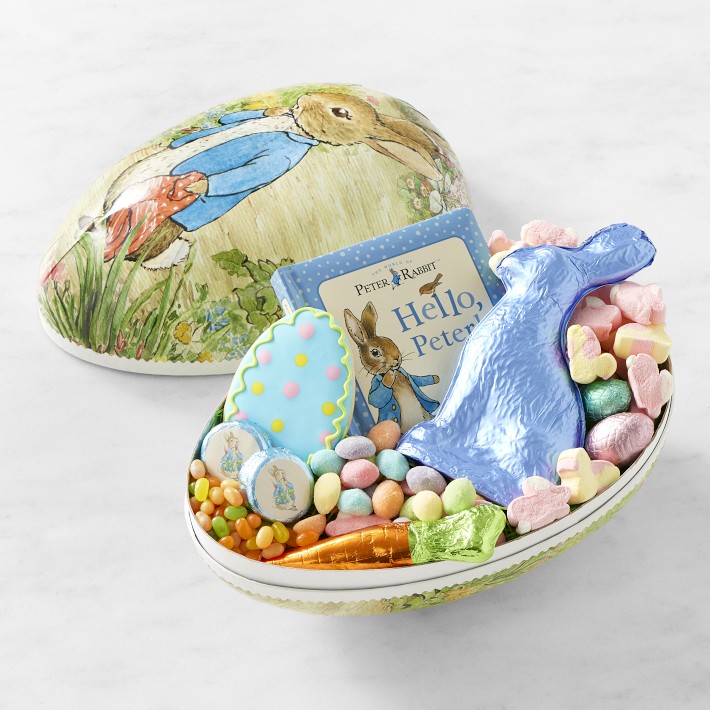 Peter Rabbit Large Easter Mache Egg | Williams Sonoma