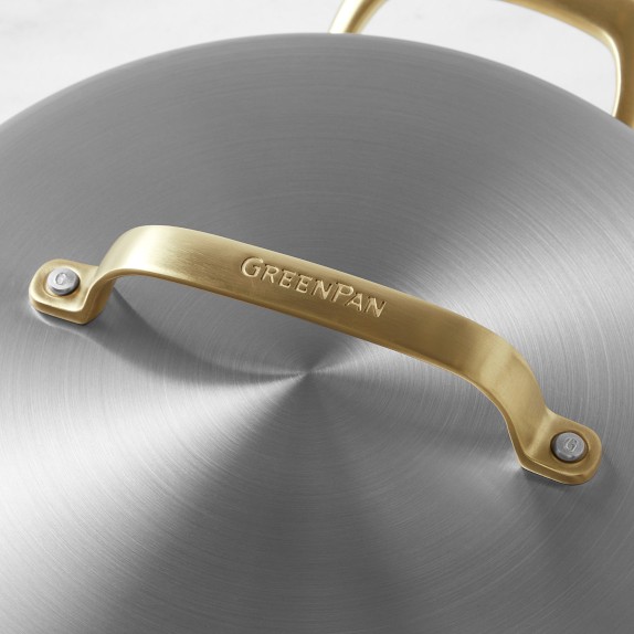 GreenPan™ GP5 StainlessSteel Ceramic Nonstick Sauté Pan, 4Qt. Williams Sonoma