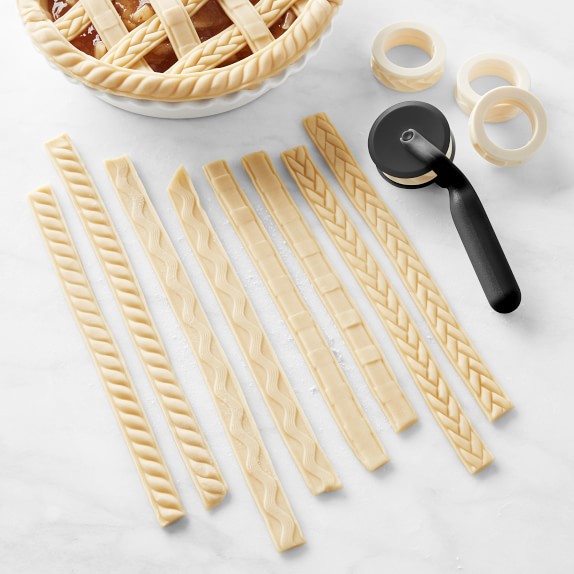 Williams Sonoma Rolling Impression Pie Crust Cutter Williams Sonoma