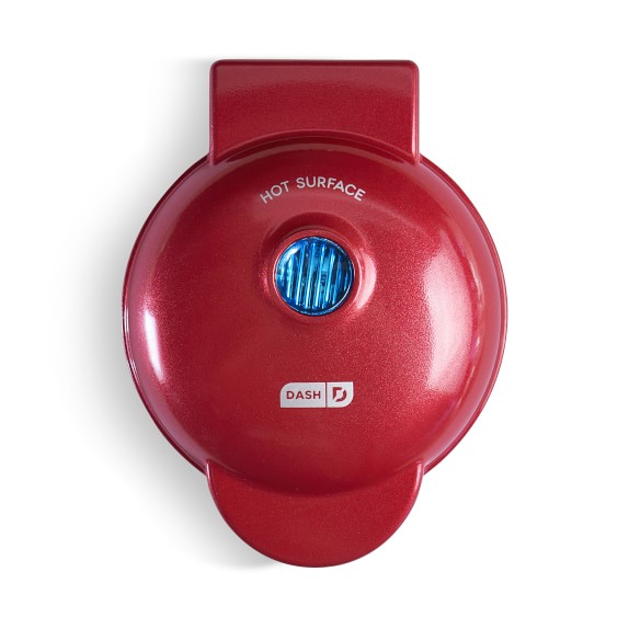 Dash Mini Pizzelle Maker in Red Metallic Williams Sonoma